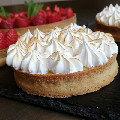 Tartelette au citron meringuée (individuelle)