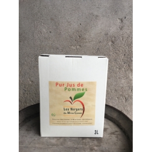 Pur jus de pommes nature bio cubi - 3l