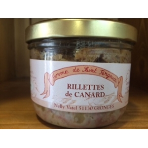 Rillettes de canard nature