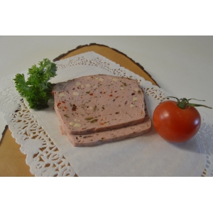 Pâté de viande poivrons fromage (t
