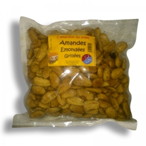 Amandes émondées grillées