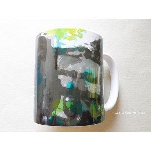 Mug - coquelicot bleu