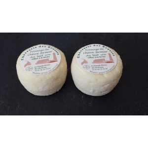 2 x chèvre fermier mi-sec au lait cru