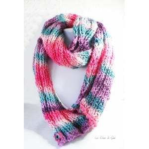 Coloriage - écharpe laine