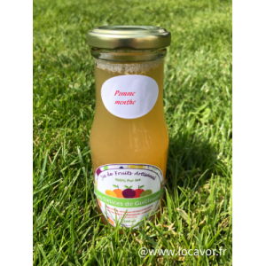 Jus aromatisé pomme menthe