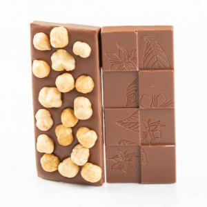 2 tablettes lait et noisettes bio