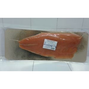 Filet de truite fumé entier tranché main