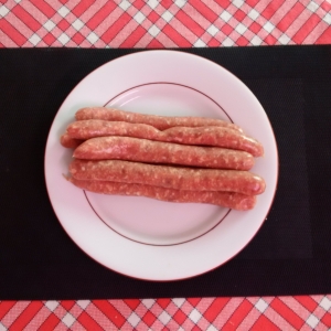 6 saucisses de volaille