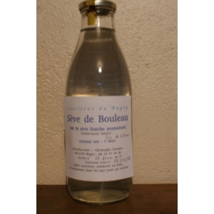 Sève de bouleau fraiche aromatisée ( citron)