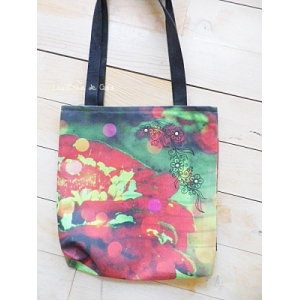 Sac cabas - tote bag jardin des merveilles