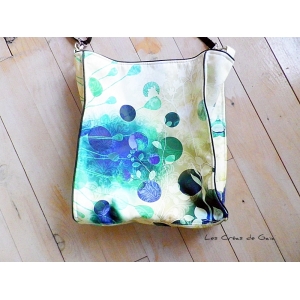 Sac cabas - grand format - effloressence silver