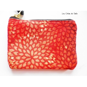 Trousse pétillant /  rouge, écru