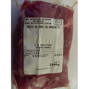 Sauté de porc  bleu-blanc-coeur