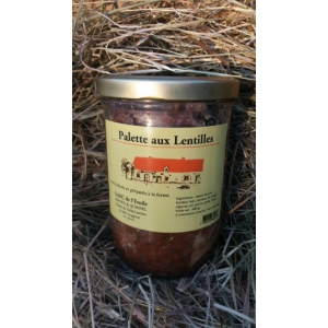 Palette aux lentilles