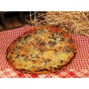 Pizza lardons champignons