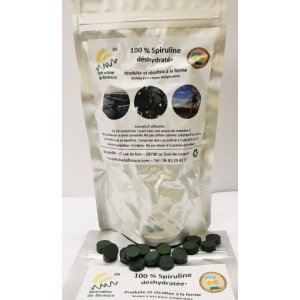 Spiruline déshydratee en comprimés (400 comp.)