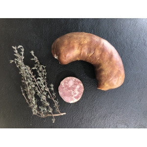Saucisson cuit à l'ail fumé