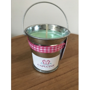 Bougie naturelle parfumée tomate/basilic