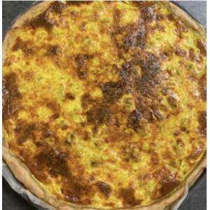 Tarte salée bio végétarienne pour 8 personnes