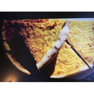 Part de tarte salée bio végétarienne 