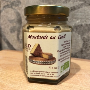 Moutarde au comté bio
