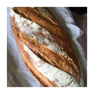 Pain demi-complet biodynamique - 1 kg