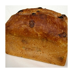 Pain de mie bio aux raisins