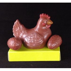 Poule lait & 2 pralinés bio 70 g