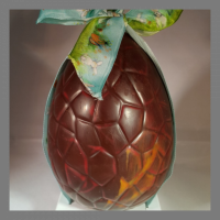 Gros oeuf noir garni bio 180 g