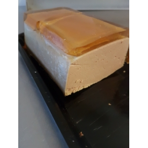 Tranche de mousse de foies sous vide