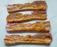 Lard mariné barbecue  4 pièces