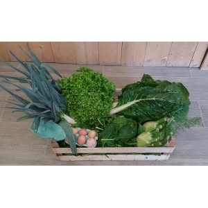 Panier légumes non traités la grangette