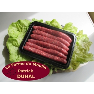 Chipolatas  boeuf aux herbes x5
