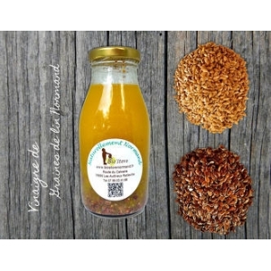 Vinaigrette bio à la graine de lin 25 cl