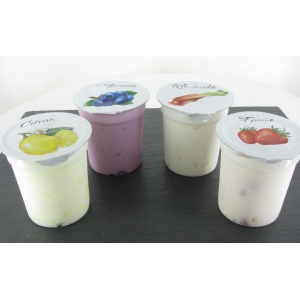 Yaourts fruits 4*125g au lait écrémé