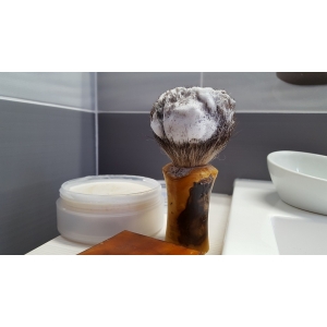 Savon de rasage lait de chèvre