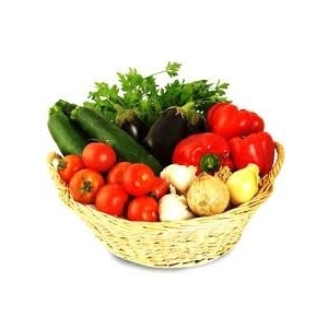 Panier ratatouille de légumes bio (env 4 kg )