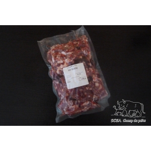 Viande hachée pour animaux 1kg