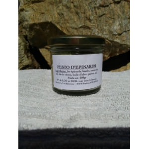 Pesto épinards basilic amande (vegan)