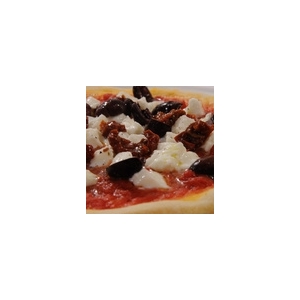 Pizza calabrese (pour 1-2 personnes)