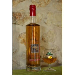 La rustique, eau de vie de cidre vieillie en fût de chêne