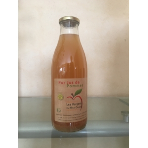 Jus de pommes bio au  citron