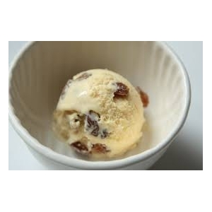 Glace rhum raisins