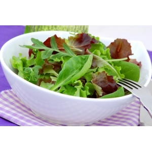 ** sachet salade lavée & coupée, prêt à manger