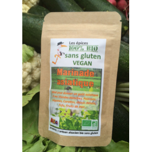 Marinade asiatique - bio, végan, sans gluten