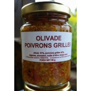 Olivade poivrons grillés