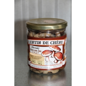 Lentins de chêne (shii-také) au naturel 250