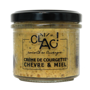 Crème de courgette chèvre & miel