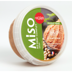 Miso moyen soja, riz & sel gérande