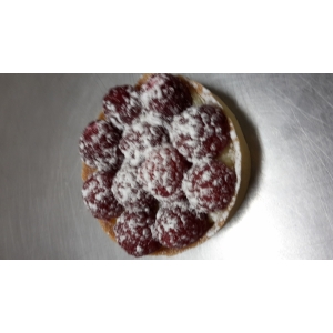 2 tartelettes framboises
